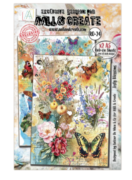 Zesty Blossoms Rub-Ons